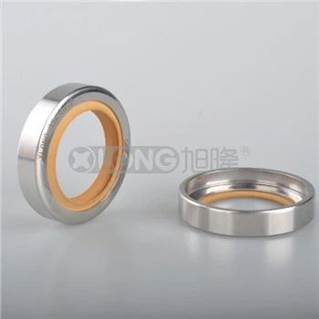 Metal unido con caucho