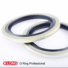 FKM / NBR sello de acero inoxidable autocentrado